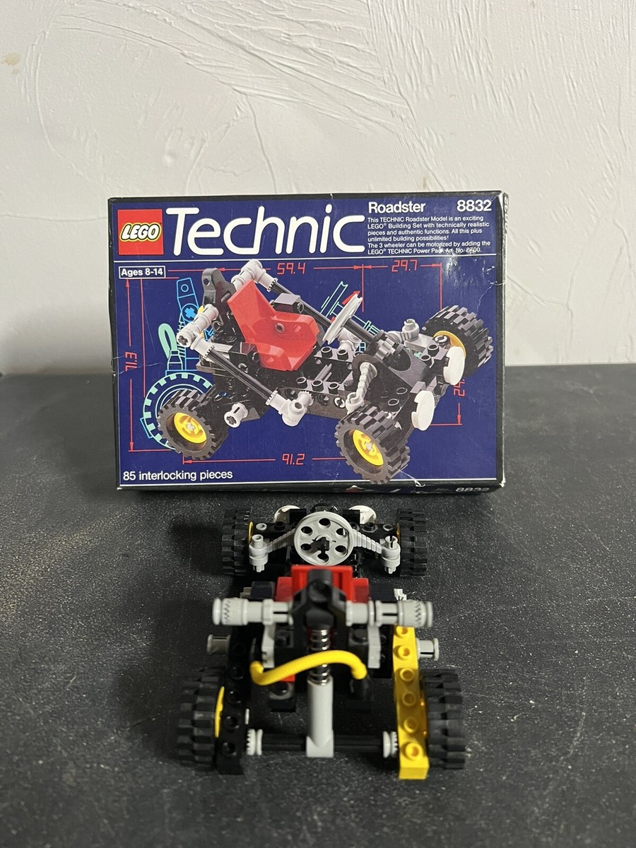 Vintage LEGO TECHNIC #8832 ROADSTER KIT Complete 1988 | eBay