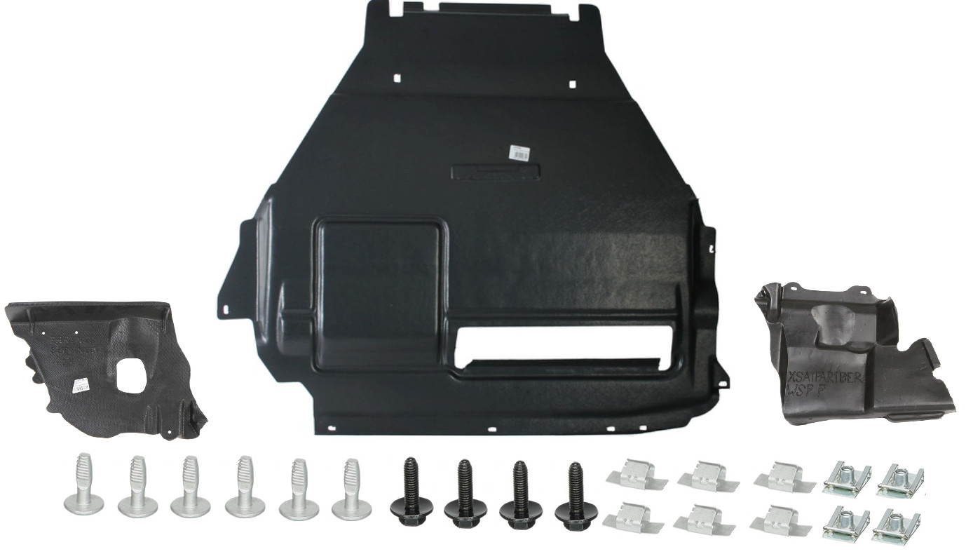 Cache sous moteur Citroën Berlingo 1996-02 pour stopper les projections d'eau et bris de carter