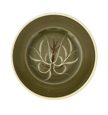 Plate Susie Cooper Chinese Fern Green 1940's - FREE POSTAGE