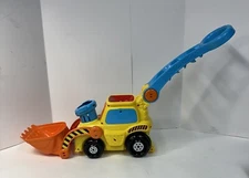 VTech Pop-A-Balls Push and Pop Bulldozer Lights Sounds Songs no balls