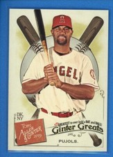 2019 Topps Allen & Ginter Ginter Greats Insert #GG-32 Albert Pujols Angels