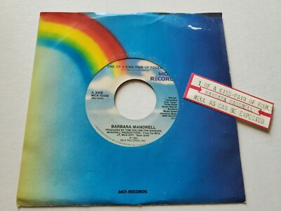 BARBARA MANDRELL - One Of A Kind Pair Of Fools / As Well As Can Be Expected VG+