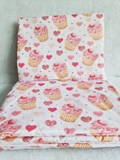 2 3 4 5 pc bedding set nursery baby 100% cotton for cot bed pink cupcakes girl
