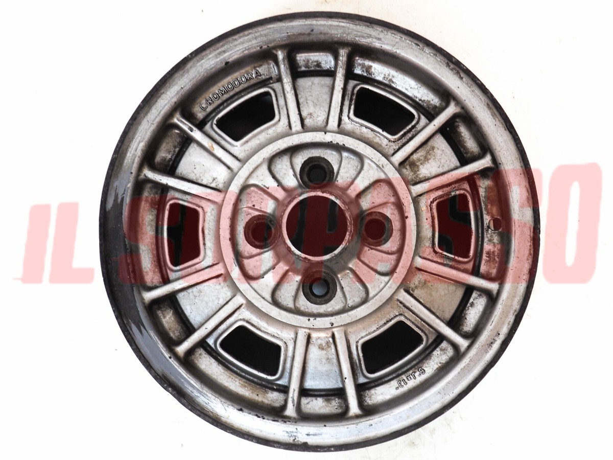 Bouchons De Jante Cromodora Pour Fiat 124 Coupé/Spider & 125 Spécial - Neuf, Origine Italie