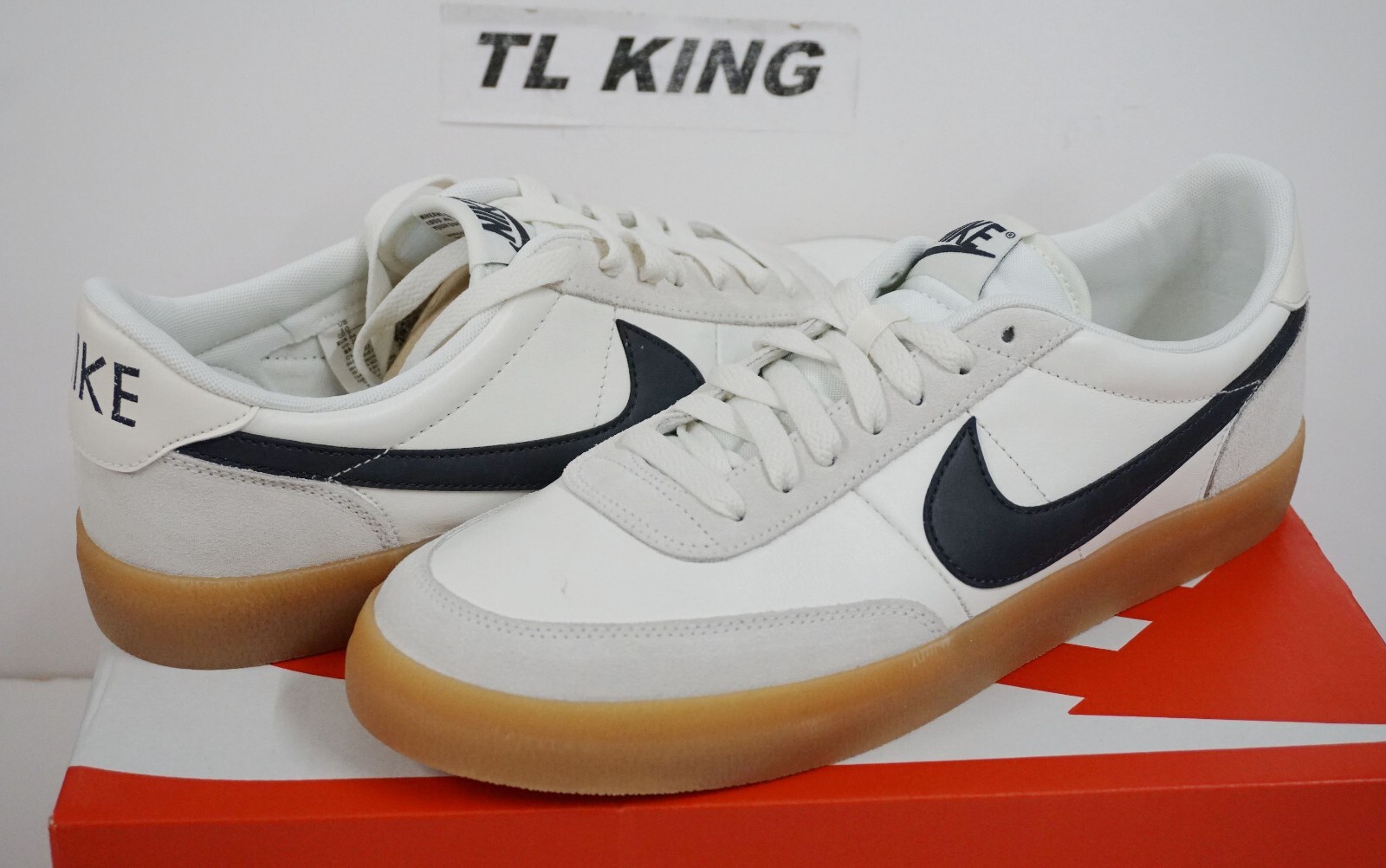 Nike Killshot 2 Leather Sail Oil Grey Gum Bottom Lifestyle Causal 432997-121 TB