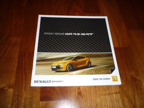 Renault Megane Coupe und Megane Coupe R.S. und Megane Coupe GT Prospekt 05/2010 - Picture 2 of 2
