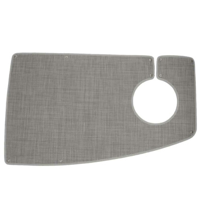 Tracker Boat Snap-In Floor Mat 38080-29 | Compass HB 44 3/8 Inch Gray