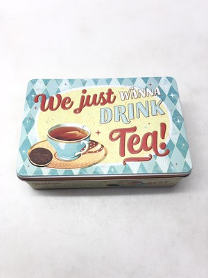 Nostalgic-Art Retro Vorratsdose Flach, 2,5 l, Tea & Cookies Together 