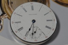 Vintage 1896 WALTHAM Grade 28 16s 15J Pocket Watch Movement --For Parts
