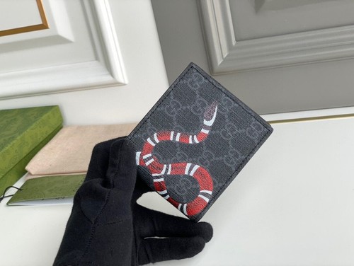 Gucci Black Snake Leather Men Wallet | eBay