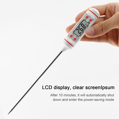 Kitchen oil thermometer Needle Food Instant Read Meat Temperature Grilling BBQ