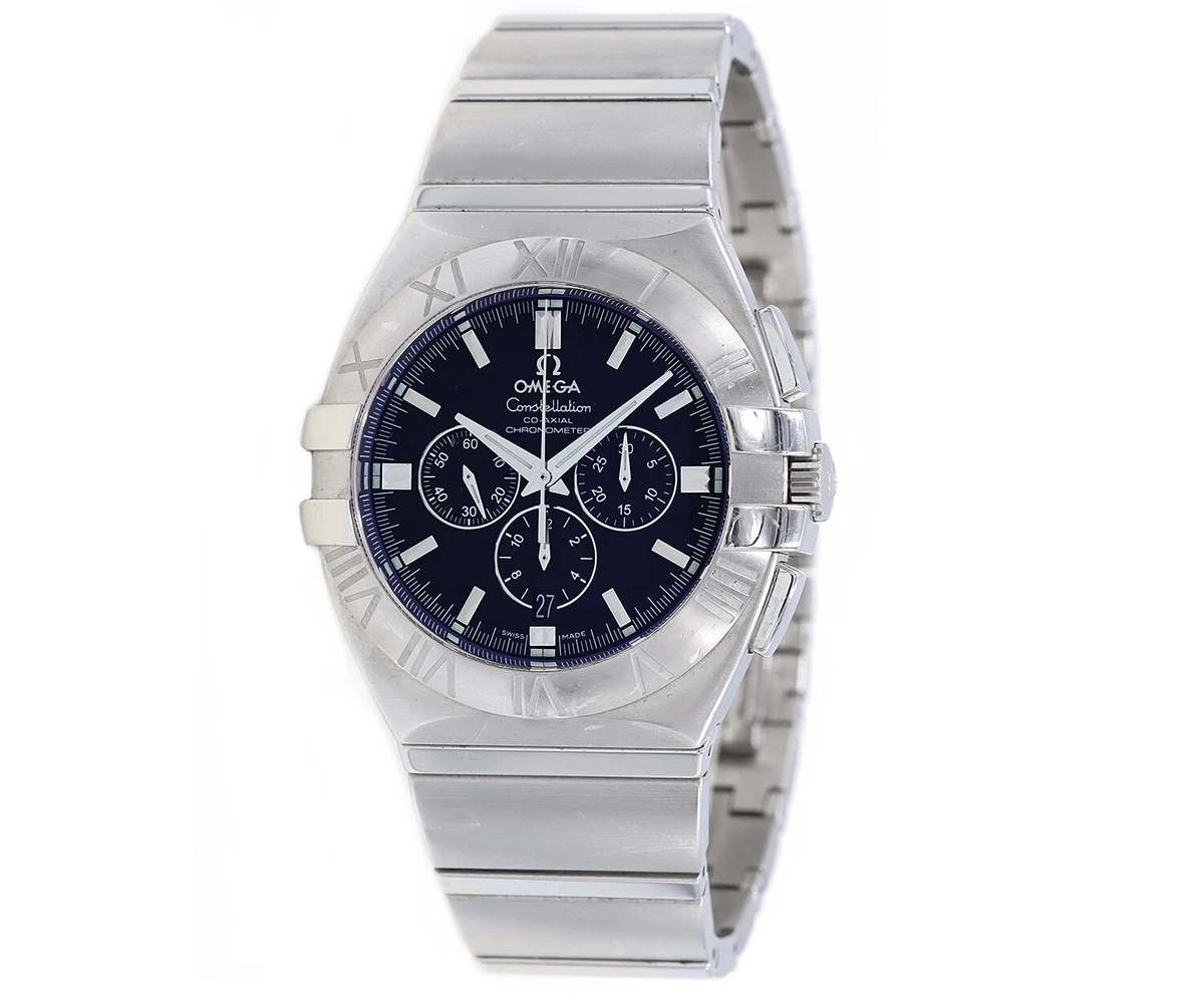 Omega constellation double eagle cheap chrono
