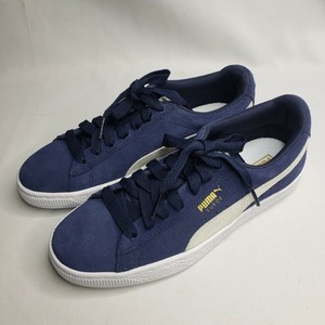 puma suede blue shoes