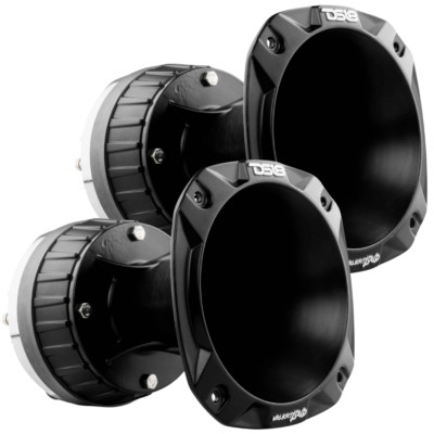 2x DS18 PRO-DKH1X 2'' VC Compression Drivers with Aluminum Horns 320W Rms 8-ohm