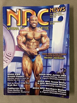 NPC NEWS Bodybuilding Fitness Magazine / Dexter Jackson Arnold Classic / 08-05