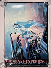 TOM HALE - The Grand Experience - Classic Car Club Of America Museum - Poster