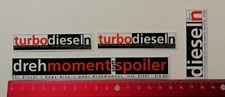 Aufkleber/Sticker: 4x dieseln mehr Leistung weniger - Hopa divo (260317108) 