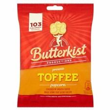 Butterkist Popcorn - Toffee (100g) - Pack of 6
