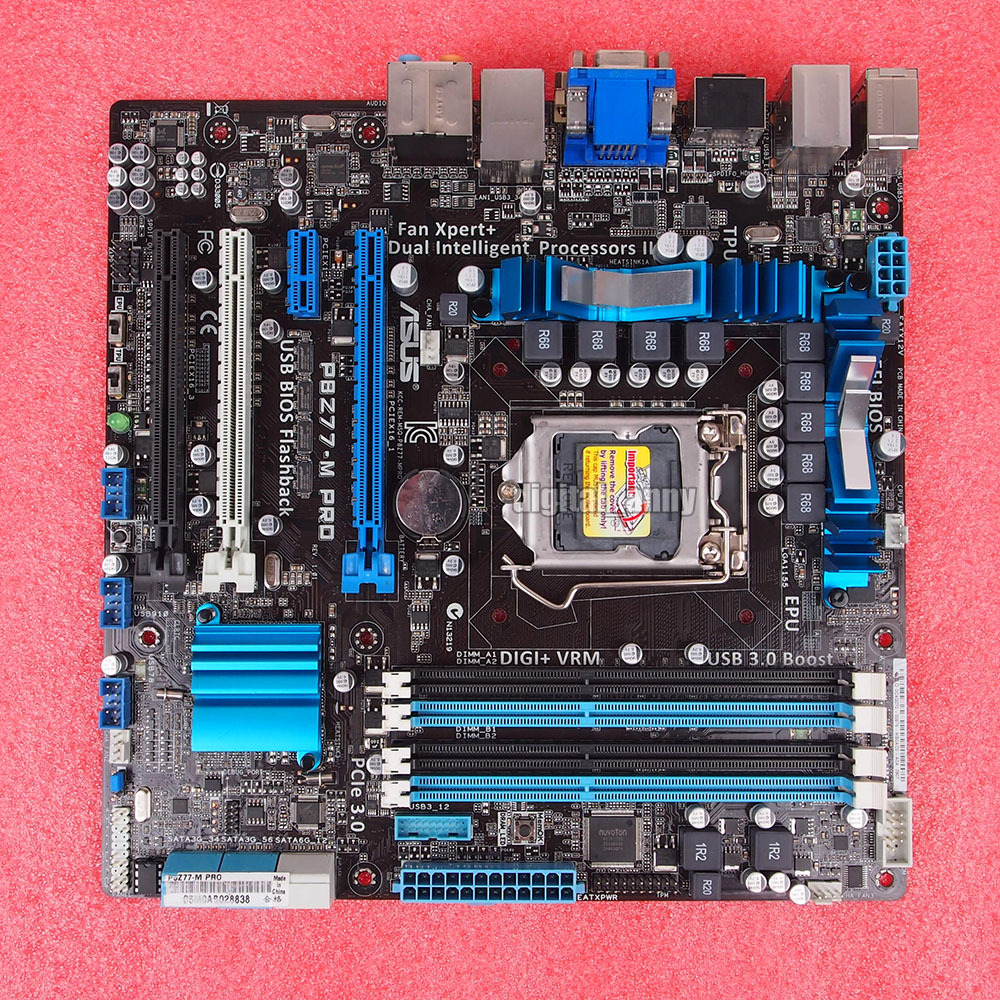 ASUS P8Z77-M + i7-3770 + DDR3 32GB メモリー ASUS P8Z77-M PRO Motherboard Intel Z77 LGA 1155 DDR3 610839185832