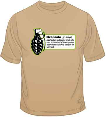 Grenade Definition T Shirt  You Choose Style, Size, Color Jersey Shore  10340