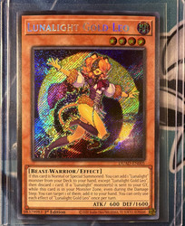 Lunalight Gold Leo DUAD-EN005 Duelist's Advance Secret Rare 1st Edition