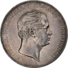[#1277837] Kingdom of Prussia, Friedrich Wilhelm IV, 2 Thaler, 1846, Berlin, Sil