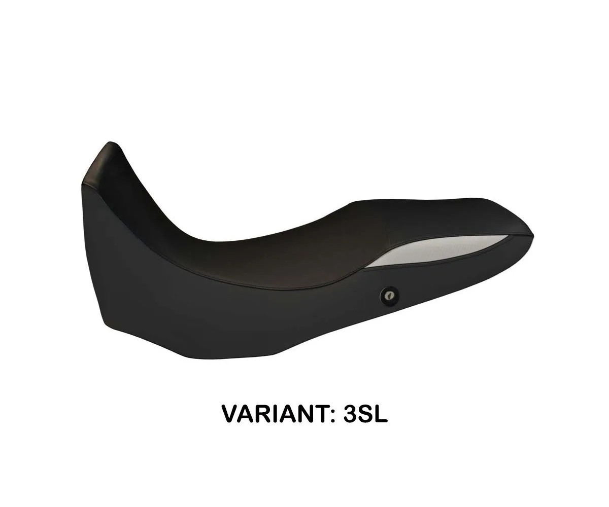 Seat saddle cover Basic Silver (SL) TPZ Italia for YAMAHA TDM 850 1991 > 2001