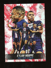 2021-22 Topps Celebration Red Kylian Mbappe Paris Saint-Germain 1/10