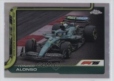 2025 Topps Chrome Formula 1 F1 Cars Refractor Fernando Alonso #81 mv7