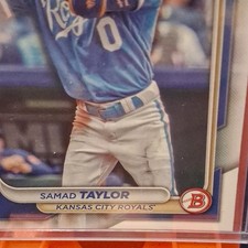 Topps 2024 Bowman Samad Taylor #100 Kansas City Royals MLB Baseball Card