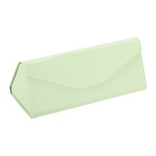 Foldable Glasses Case Triangle Magnetic Sunglasses Case Olive
