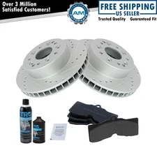 Rear Semi Metallic Brake Pad & Performance Rotor Kit for Chevy Corvette