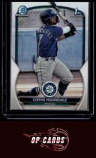 Edryn Rodriguez 2023 Bowman Chrome #BCP-185 Chrome Prospects , Free Shipping