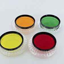 4 pcs Near Mint Kenko 48mm Lens Filter Assorted Colors Set From Japan