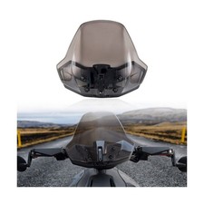 SAUTVS Dark Tinted Front Windshield for Can-Am Ryker, Adjustable Front Tinted...