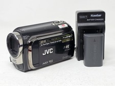 JVC Everio HD Camcorder Gz-HD300BU 20x w/ Battery / Charger