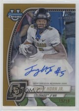 2024 Bowman U Chrome Prospect Gold Refractor 19/50 Jimmy Horn Jr Auto 1xd