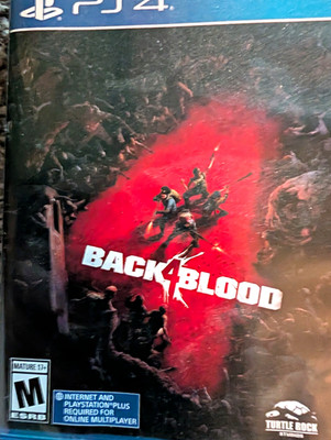 Warner Bros. Games Back 4 Blood PS4 2021 Multiplayer Shooter Horror M NTSC-U/C