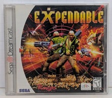 Expendable Sega Dreamcast CIB Complete Manual Tested Working Light Scratches