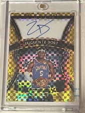 2019-20 Panini Select - Rookie Signatures Luguentz Dort #RS-LDT Gold Prizm /10