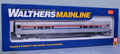 Walthers Mainline 910-31064, 85' Horizon Fleet Dinette - Ready to Run -- Amtrak