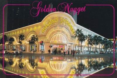 Golden Nugget Casino Las Vegas Nevada Postcard 1992