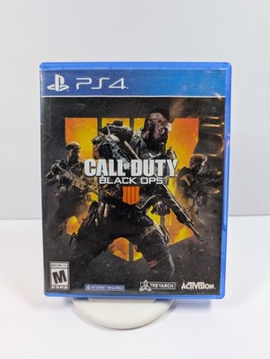 Call of Duty Black Ops 4 - Playstation 4 PS4 - Tested - Nice Disc Condition