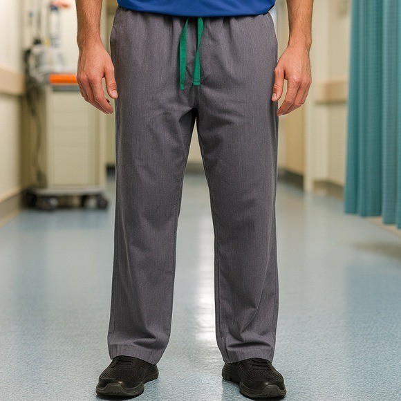 Figs Pisco Basic Srub Pants in Graphite Grey Gree… - image 1