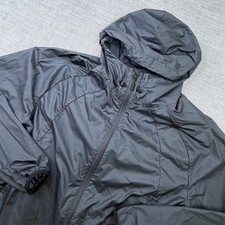 Nike Air Jordan Wings Windbreaker Mens M Full Zip Jacket Black 897884-010