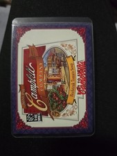 1 GR Silver .999 Custom Trading Card 1/1 Features Campbell's Soup Beefsteak Toma