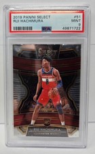 2019 Select - RUI HACHIMURA Rookie Basketball RC Card PSA 9 MINT