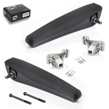 2x Armlehne mit Schraube Adapter Stoff schwarz für Mercedes Sprinter B907 B910 2x Armlehne mit Schraube Adapter Stoff schwarz für Mercedes Sprinter B907 B910
