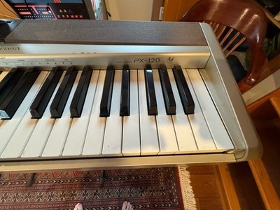 Casio Privia PX-120 digital piano 88 weighted keys, power plug