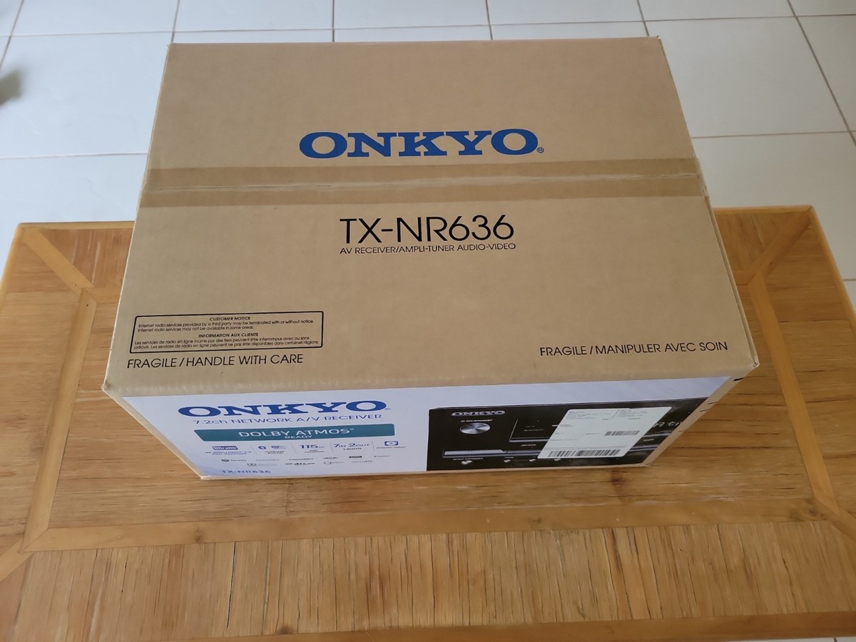 Onkyo TX TX-NR636 7.2 Channel 300 Watt Receiver for sale online | eBay